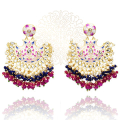 Roma Enameled Earrings - The Pashm