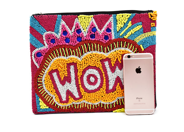 Wow Bead Pouch Bag