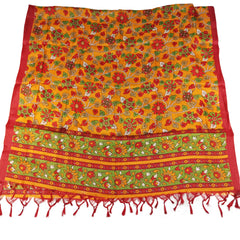 Printed Chanderi Silk Dupatta - The Pashm